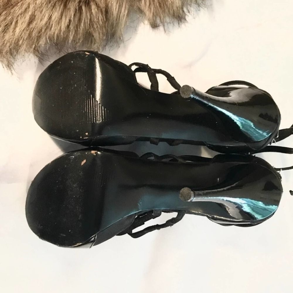 STEVE Madden DISCONTINUED⚡️Strappy Ruffle Heels - Picture 4 of 4